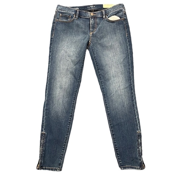 Ann Taylor Loft Blue Skinny Jeans - Picture 1 of 8